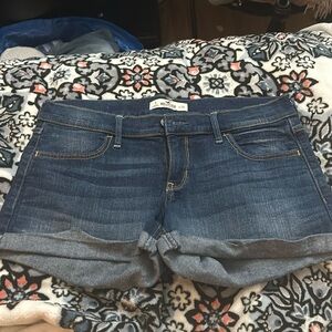 Hollister jean shorts